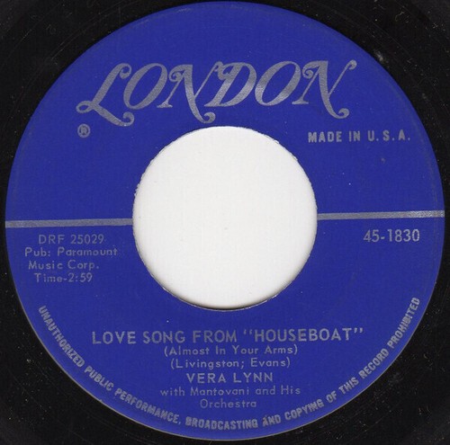 Vera lynn with - vera, mantovani