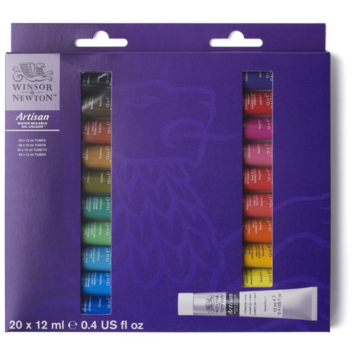 Set peinture huile - à, l'huile