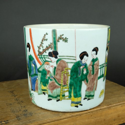 Pot pinceau porcelaine - pinceau, en