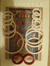 FLIPPER ZACCARIA-SHOOTING THE RAPIDS-KIT ELASTIQUES-PINBALL RUBBER KIT