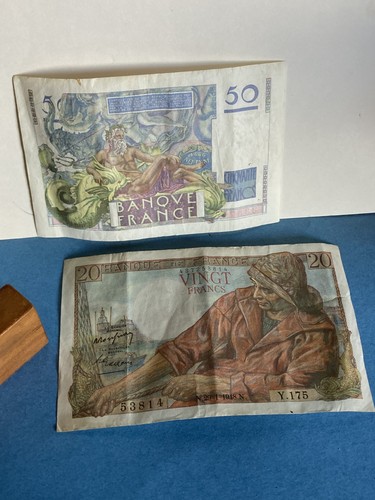 Billets francs 8 - 2x,