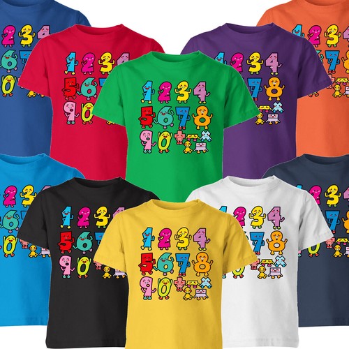 Shirt dessin animé - de,
