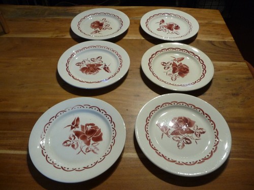 Lot assiettes digoin - lot,