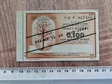 BILLET MATIERE 0.100 UNITE