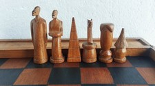 Rare jeu d'échecs ethnique
