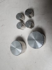 Lots Boutons Molette Reglage Amplificateur Vintage Aluminium Brossé Technics