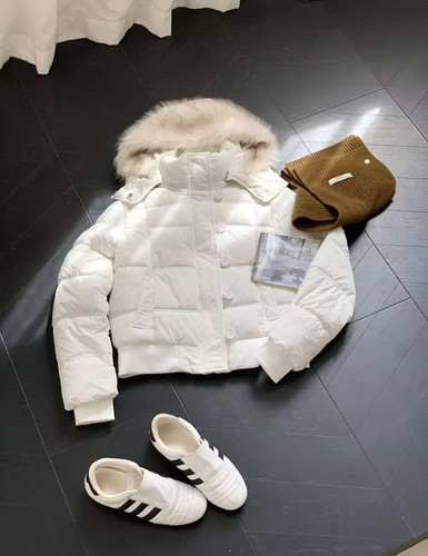 Doudoune blanche courte - blanche,