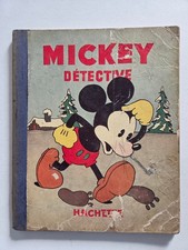 Ancien Livre MICKEY DETECTIVE