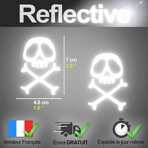 Stickers autocollant pirate - 2,