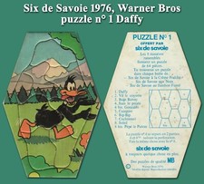 Six de Savoie 1976, Warner Bros, puzzle n° 1 Daffy