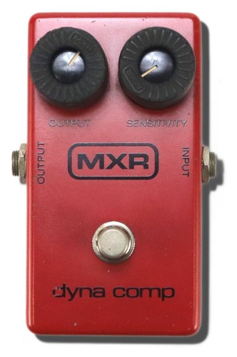 Pédale compresseur mxr - pédale, de