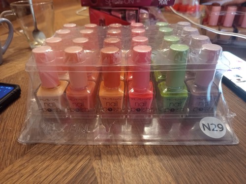 Lot vernis pastel - de, 24