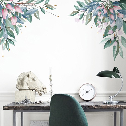 Multi fleurs mural autocollant - fleurs,