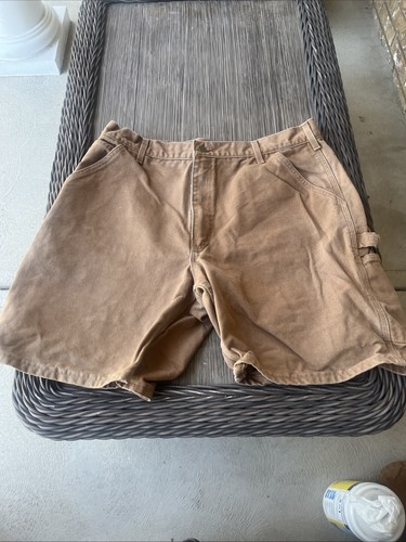 Vtg carhartt b25 tan canvas - carhartt,