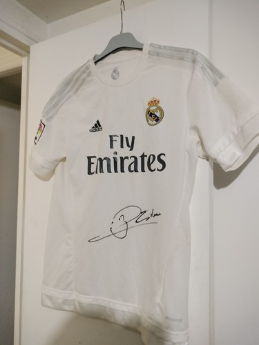 Maillot real madrid signé - maillot,