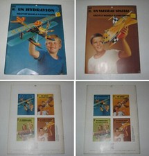 2 MAQUETTES CARTON,VAISSEAU