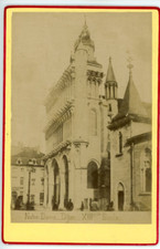 France Côte-d'Or Dijon Notre-Dame Vintage albumen print Tirage albuminé 