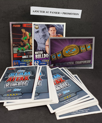 Carte catch slam attax rumble - slam,