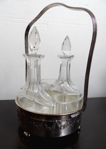 Serviteur métal argenté - serviteur,