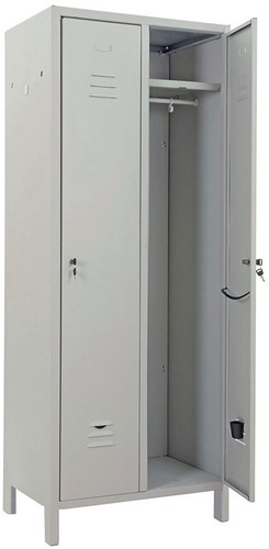 Armoire métal vestiaire - armoire, 2p