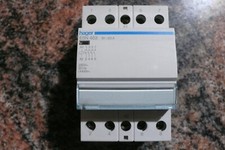 CONTACTEUR 4 POLES 63A HAGER ESN463 230V 50Hz 63 AMPERES 4 CONTACTS A FERMETURE
