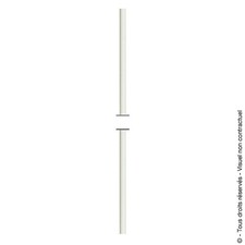 Tringle de manivelle volet roulant TORBEL L.1100 Ø12 blanc - 843600