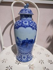 Vase faïence de Delft vintage