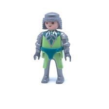 PLAYMOBIL * MOYEN-AGE * Chevalier Dragon Vert Armure Cotte de Maille 4147 70036