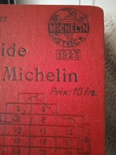 guide michelin 1923