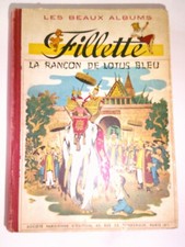 FILLETTE Album reliure année 1953