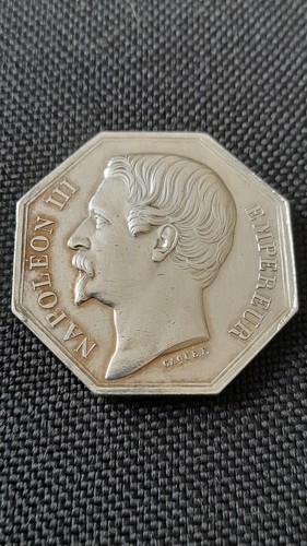 Jeton argent napoléon iii - argent,