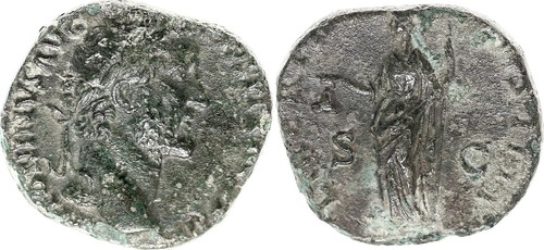 Rome empire sesterce antonin - empire,