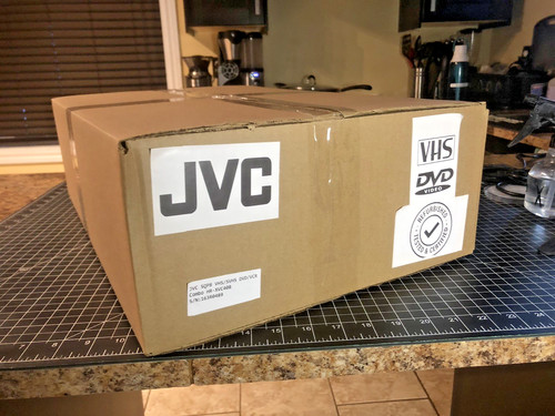 Serviced jvc sqpb vhs svhs - serviced, vhs/svhs