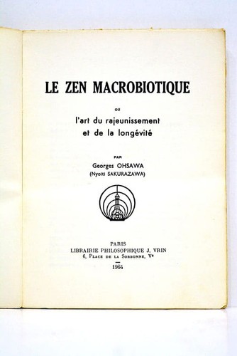 Zen macrobiotique l art - le,