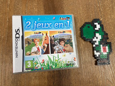 2 jeux en 1 ma clinique vétérinaire et ma pension - Jeux DS - Avec Notice