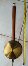 C5T4- BALANCIER Horloge Pendule Carillon lentille ronde doree