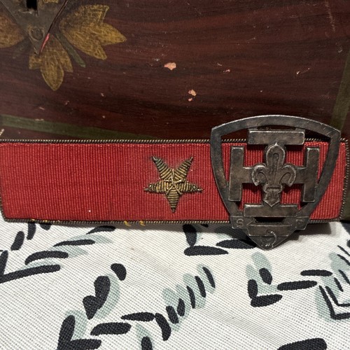 Insigne scout ww2 fleurs - , de