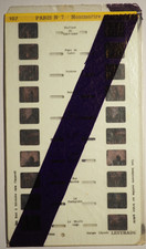 PARIS MONTMARTRE n° 7. Plaque LESTRADE de 10 Vues Stéréoscopiques Couleurs TBE