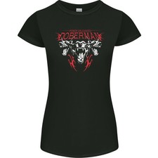 T-Shirt Femme Coupe Petite Doberman Power Unleashed
