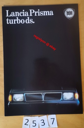 Lancia prisma turbo - turbo, ds