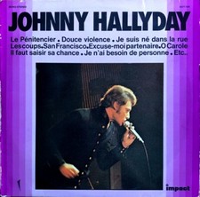 Johnny Hallyday  - Collection Impact (Le Pénitencier) - Vinyl LP 33T 