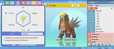 Entei Shiny 6IV FR Pokémon Diamant Étincelant / Perle Scintillante