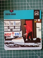 Fiche Auto 12 x 12,5 cm Moto