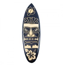 Planche de surf murale en bois