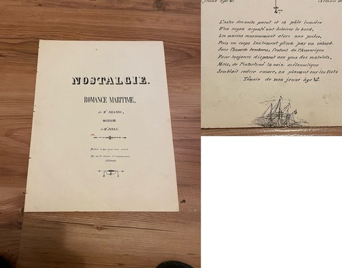 Nostalgie romance maritime - romance,