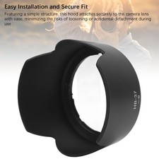 Camera Lens Hood HB-37 Flower