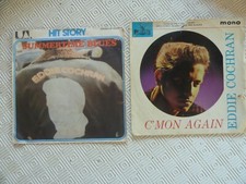 Eddie COCHRAN  Lot de 2 45 Tours