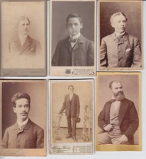 Anciennes photos Hommes fin 19