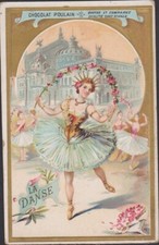 CHROMO ANCIEN EN RELIEF