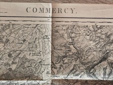 COMMERCY Cartes état-major